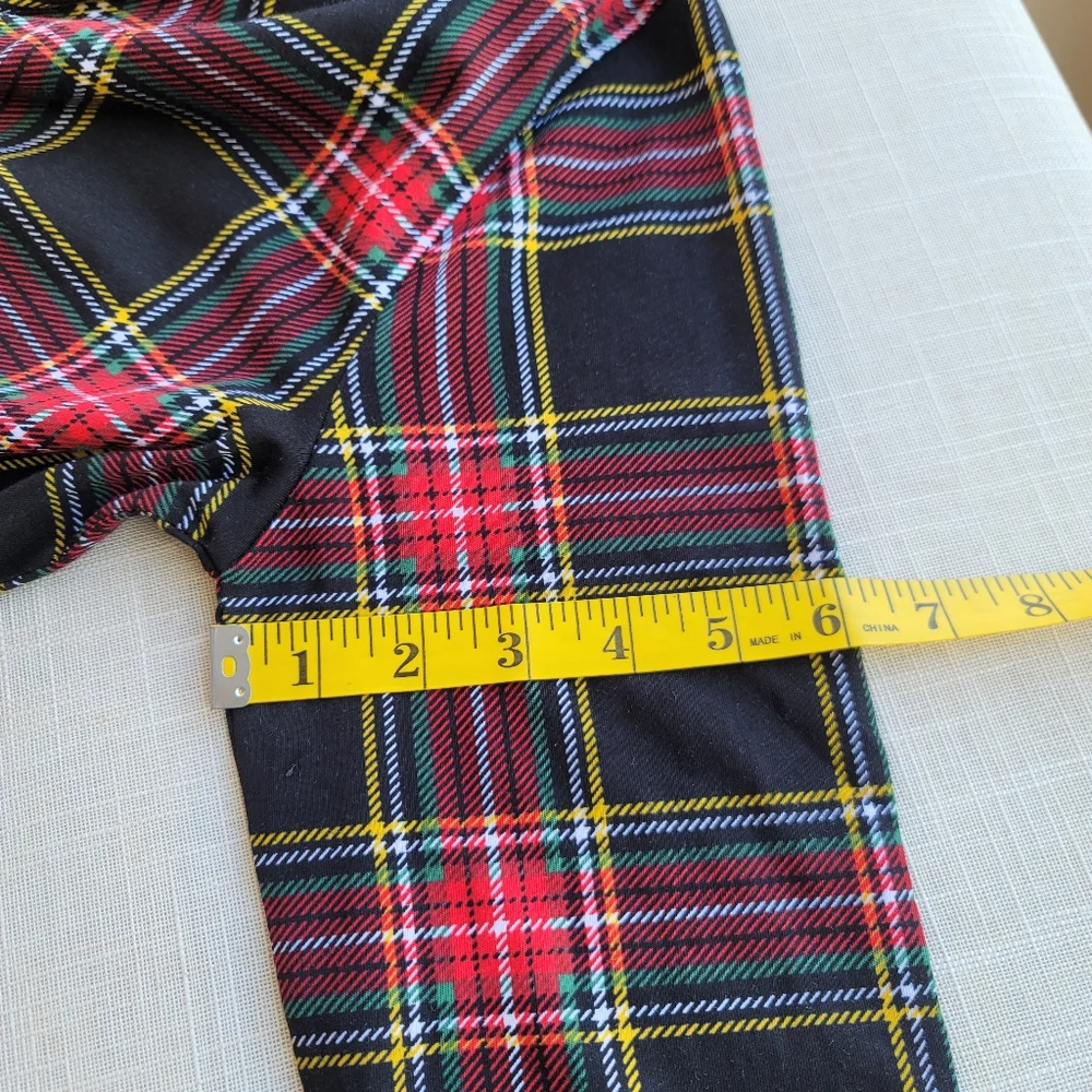 New J.Crew Sz Small S Printed tissue turtleneck Black Tartan plaid Top NWT